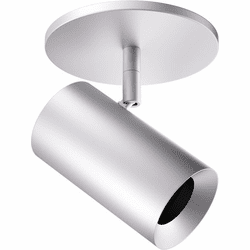 Elco EKS25MPS Koto Sylo Modern Silver 2 Inch Track Lighting Kit Head