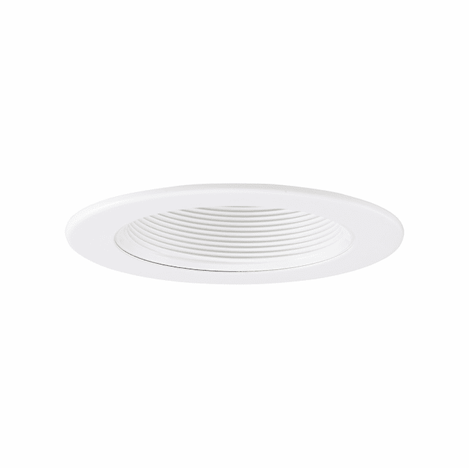 Elco EL1494W Contemporary White 4" Adjustable Phenolic Deep Step