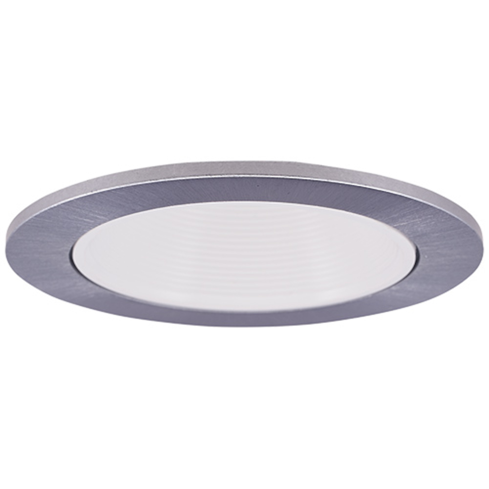Elco EL2693WN Contemporary White with Nickel Medium Base 3" Halogen