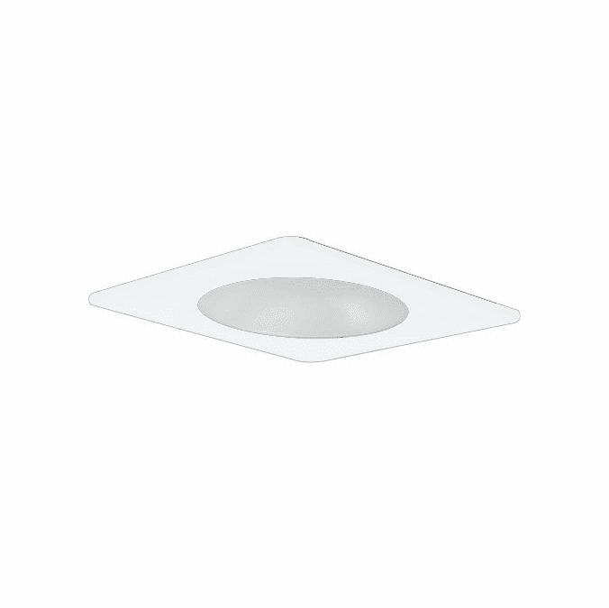 Elco EL2912W Contemporary White Medium Base 4" Recessed Light Shower