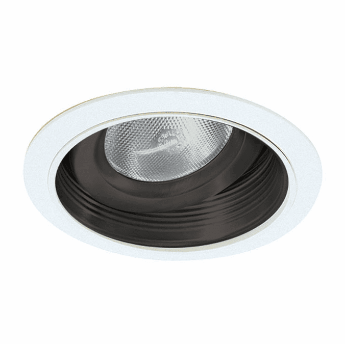 Elco EL376B Contemporary Black Medium Base 6" Down Lighting Reflector