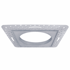Elco EL4FMS Koto Modern 4 Inch Square Flush Mount Recessed Ceiling Light Adaptor