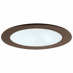 Elco EL512BZ Modern Bronze Medium Base 5" Down Lighting Abalite Shower Recessed Lighting