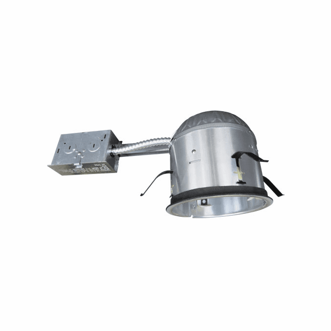 Elco EL55RICA Medium Base 5" Recessed Light Adjustable Airtight Shallow Remodel Recessed Can Light Housing