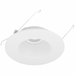 Elco ELK5421W Koto Modern Recessed Lighting All White 5 Inch Round Reflector for Koto Module