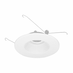 Elco ELK5493W Koto Contemporary Recessed Lighting Trim All White 5 Inch Round Baffle for Koto Module