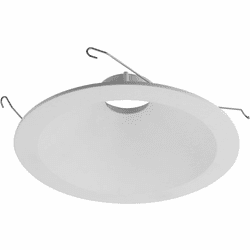 Elco ELK6418W Koto System Contemporary White 6 Inch Pex Round Recessed Lighting Trim Reflector