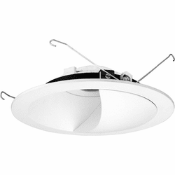 Elco ELK6715W Unique Contemporary White Unique 6 Inch Diecast Round Wall Wash Recessed Ceiling Light for Koto Module