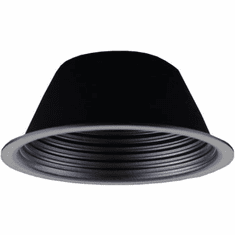 Elco ERT214B Elm System Modern Black 2" Downlight Recess Light Baffle