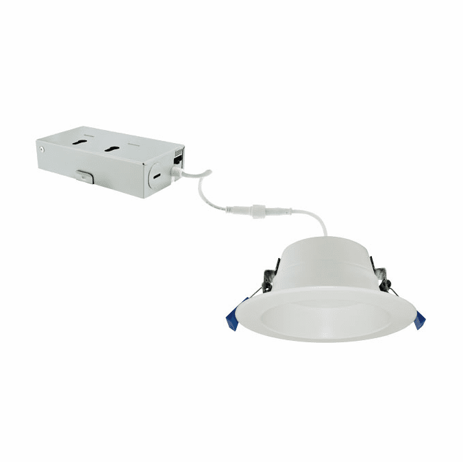 Elco ERT415CT5W Elm System Modern White LED 4" Retrofit LED Recessed Downlights with 5-CCT Switch Recessed Lighting