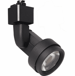 Elco ET612DB Transom Contemporary Black LED Small Home Track Lighting