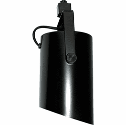 Elco ET669B Track Heads Modern Black 120V Line Voltage Wall Wash with Louver