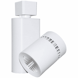Elco ET746DW Magnus Contemporary White LED 60 Degree Spread Track Light