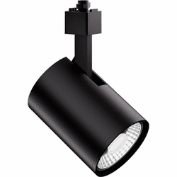 Elco ET833CT5B Packer Modern Black LED Track Lighting Fixture Head