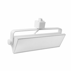 Elco ETW42CT3W Pipe Contemporary White LED Track Lighting Fixture Head