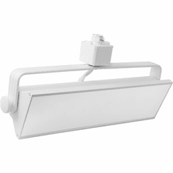 Elco ETWCT5W Pipe Contemporary White LED Wall Wash Track Light Head