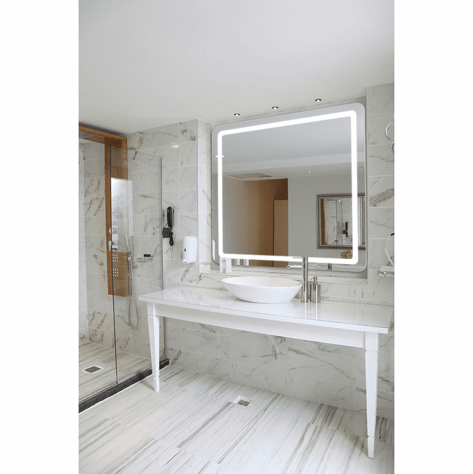 Electric Mirror ARI4836 Aria Modern LED Rectangular Mirror EMIARI4836
