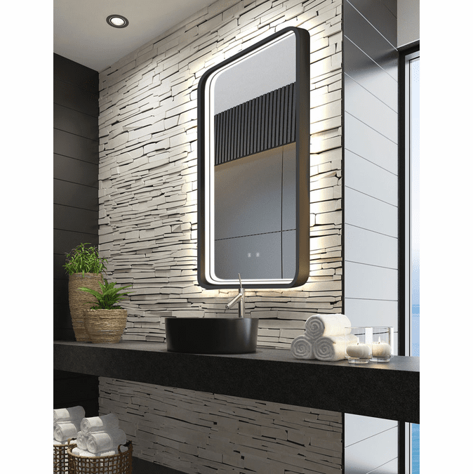 Electric Mirror EMN3042 Eminence Contemporary LED Rectangular Wall Mounted Mirror EMIEMN3042