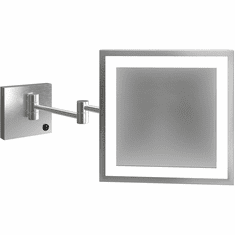 Electric Mirror MM-ELX-WM-SS02 Elixir Modern Bruhed Stainless LED Mirror