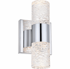 Elegant 5200W5C Vega Modern Chrome LED Bathroom Lighting