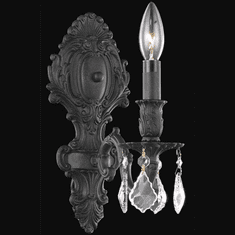Elegant 9601W5DB-RC Monarch Dark Bronze Wall Lighting Fixture