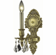 Elegant 9601W5FG-RC Monarch French Gold Wall Sconce Light