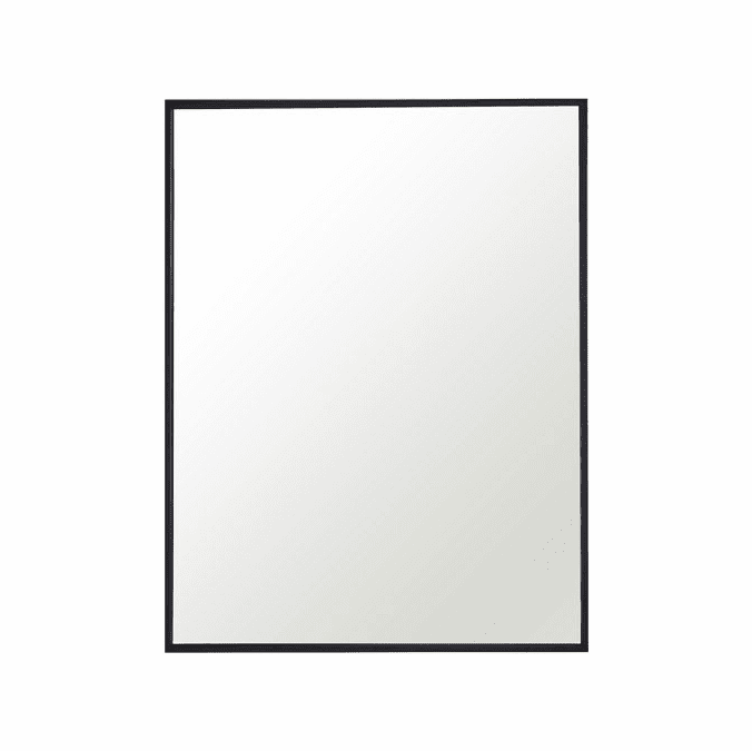 Elegant MR4071BK Monet Black Wall Mounted Mirror