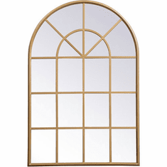 Elegant MR612842BR Motif Brass Wall Mounted Mirror