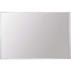 Elegant MR72436S Grace Contemporary Silver Wall Mirror