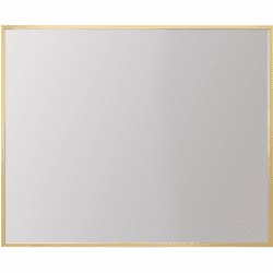 Elegant MR73036G Grace Contemporary Gold Wall Mirror