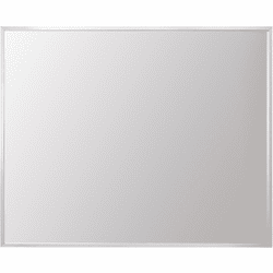 Elegant MR73036S Grace Modern Silver Wall Mirror