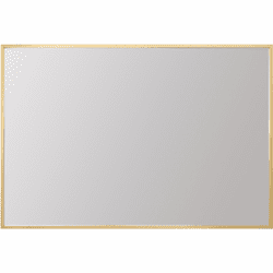 Elegant MR73042G Grace Contemporary Gold Wall Mounted Mirror