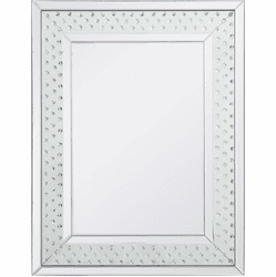 Elegant MR912836 Sparkle Contemporary Clear Mirror