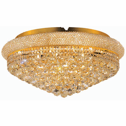 Elegant V1800F28G-RC Primo Gold Ceiling Lighting