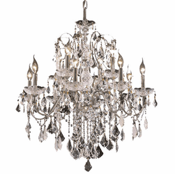 Elegant V2015D28C/RC St. Francis Chrome Chandelier Light