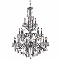 Elegant V2015G36DB/RC St. Francis Dark Bronze Hanging Chandelier