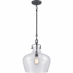 Elk Home 16583/1 Davenport Retro Aged Zinc Hanging Light