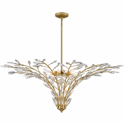 Elk Home 18305/12 Flora Grace Contemporary Champagne Gold Drop Ceiling Light Fixture