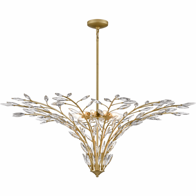 Elk Home 18305/12 Flora Grace Contemporary Champagne Gold Drop Ceiling