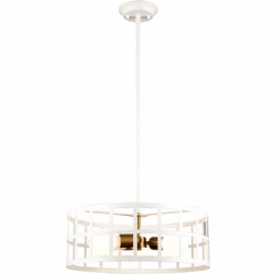 Elk Home 18397/3 Wescott Modern Matte White 17" Hanging Light