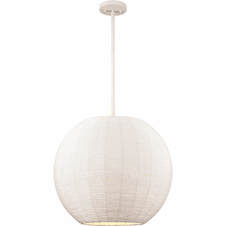 Elk Home 52256/3 Sophie Modern White Coral 20" Hanging Lamp
