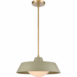 Elk Home 69545/1 Gilman Contemporary Satin Brass Pendant Light