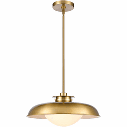 Elk Home 69573/1 Neale Contemporary Satin Brass Ceiling Light Pendant