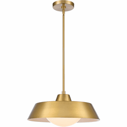 Elk Home 69574/1 Gilman Contemporary Satin Brass Drop Ceiling Light Fixture