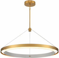 Elk Home 70316/LED Fagan Contemporary Brushed Brass LED Ceiling Light Pendant