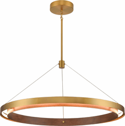 Elk Home 70317/LED Fagan Modern Brushed Brass LED Drop Lighting Fixture