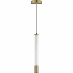 ET2 E11062-144NAB Cortex Natural Aged Brass LED Mini Hanging Light