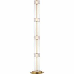 ET2 E11088-124NAB Elysian Contemporary Natural Aged Brass LED Floor Lamp