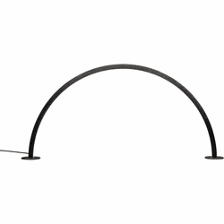 ET2 E20246-BBK Arc Modern Brushed Black LED Outdoor 49" Table Lighting