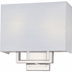 ET2 E21081-01SN Edinburgh Contemporary Satin Nickel LED 12" Wall Sconce
